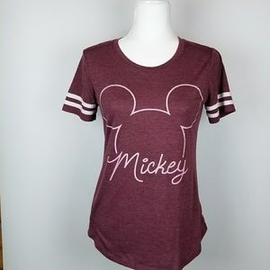 Disney Mickey Mouse Sport Stripe Tee XS